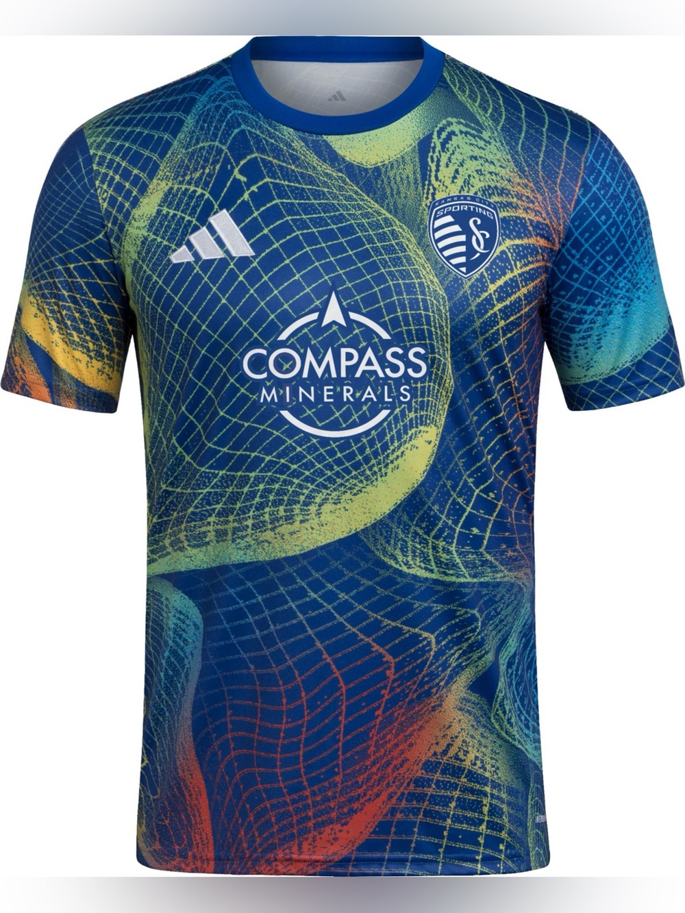 NWT Adidas Sporting KC 2025 United We Play Prematch Jersey 2XL